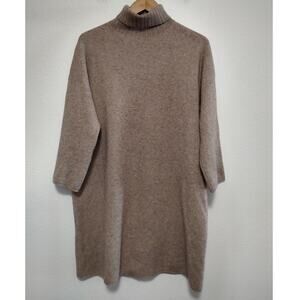 Pomander Place Taupe Midi Dress